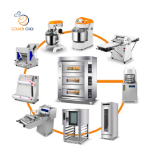 Golden Chef China Commercial Bakery Equipment Bread Cutter Machine Automatic Bread Baker Machine